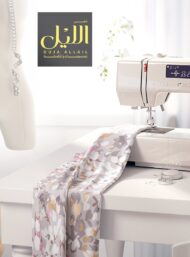 Leaf flower style with pink,grey colors - Image 7