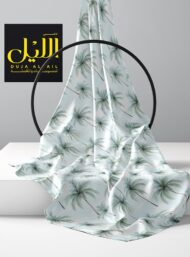 Palm nature style with green,white colors - Image 2