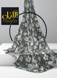 Bloom flower style with white,green colors - Image 2