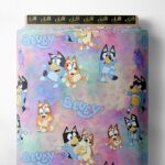 Dog others style with blue,orange colors