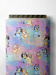 Dog others style with blue,orange colors