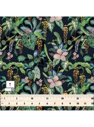 Leaf flower style with green,pink colors - Image 5