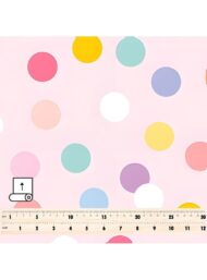 Circle others style with pink,yellow colors - Image 5