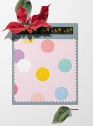 Circle others style with pink,yellow colors - Image 6