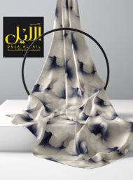 Petal flower style with white,grey colors - Image 2