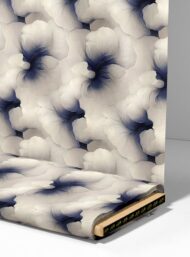 Petal flower style with white,grey colors - Image 4