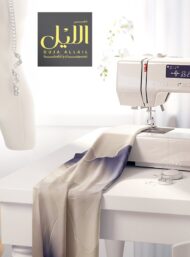 Petal flower style with white,grey colors - Image 7