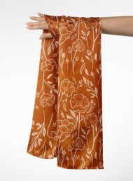 Petal flower style with orange,green colors - Image 3