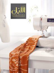 Petal flower style with orange,green colors - Image 7