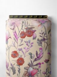 Petal flower style with pink,red colors