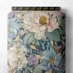 Petal flower style with pink,blue colors