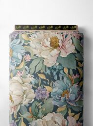 Petal flower style with pink,blue colors