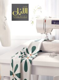 Petal flower style with green,white colors - Image 7
