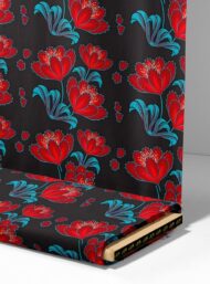 Petal flower style with red,blue colors - Image 4