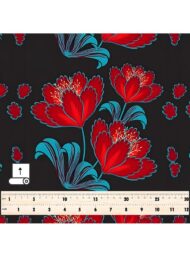 Petal flower style with red,blue colors - Image 5