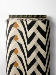 Chevron mixed style with black,white colors