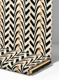 Chevron mixed style with black,white colors - Image 4