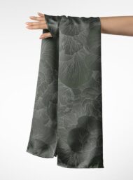 Leaf flower style with grey,black colors - Image 3