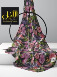 Petal flower style with pink, green colors - Image 2