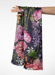 Petal flower style with pink, green colors - Image 3