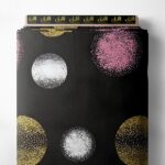 Circle others style with black,pink colors