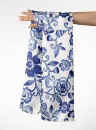 Petal flower style with blue colors - Image 3
