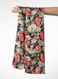 Rose flower style with pink,red colors - Image 3