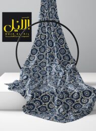 Petal flower style with blue, white colors - Image 2
