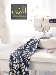 Petal flower style with blue, white colors - Image 7