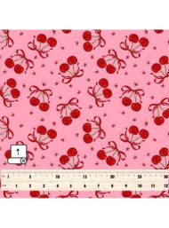 Cherry flower style with red, pink colors - Image 5