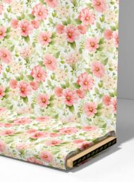 Petal flower style with pink,green colors - Image 4