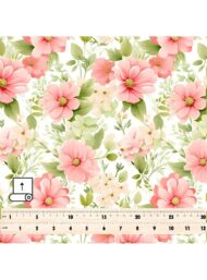 Petal flower style with pink,green colors - Image 5