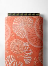 Coral nature style with orange colors