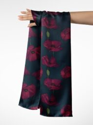 Petal flower style with red,green colors - Image 3