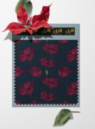 Petal flower style with red,green colors - Image 6