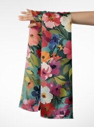 Petal flower style with red,pink colors - Image 3