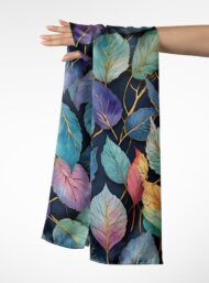 Leaf nature style with blue,green colors - Image 3