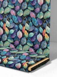 Leaf nature style with blue,green colors - Image 4