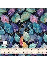 Leaf nature style with blue,green colors - Image 5