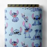 Character animal style with blue,pink colors