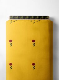 Rose flower style with red,yellow colors