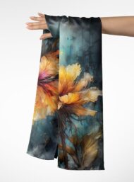 Petal flower style with yellow,orange colors - Image 3