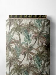 Palm nature style with green,brown colors