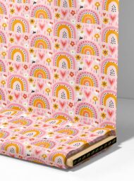 Rainbow flower style with pink,orange colors - Image 4