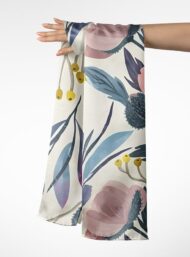 Petal flower style with pink,green colors - Image 3