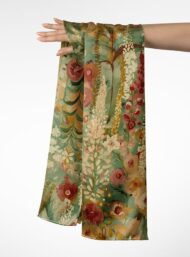 Leaf flower style with red,green colors - Image 3