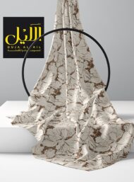 Petal flower style with brown,white colors - Image 2