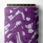 Curve abstract style with pink, white colors