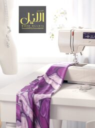 Curve abstract style with pink, white colors - Image 7