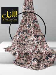 Leaf flower style with pink,green colors - Image 2